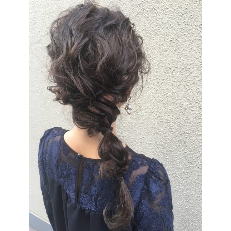波ウェーブ ヘアセット Hair Salon Athle アスレ のヘアスタイル 美容院 美容室を予約するなら楽天ビューティ