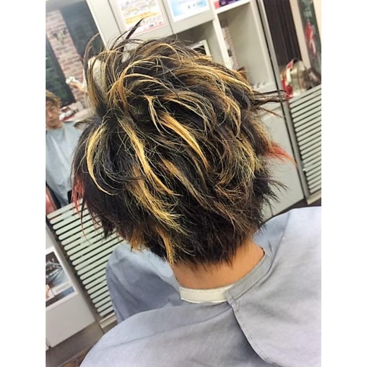メッシュ Supreme シュプリーム のヘアスタイル 美容院 美容室を予約するなら楽天ビューティ