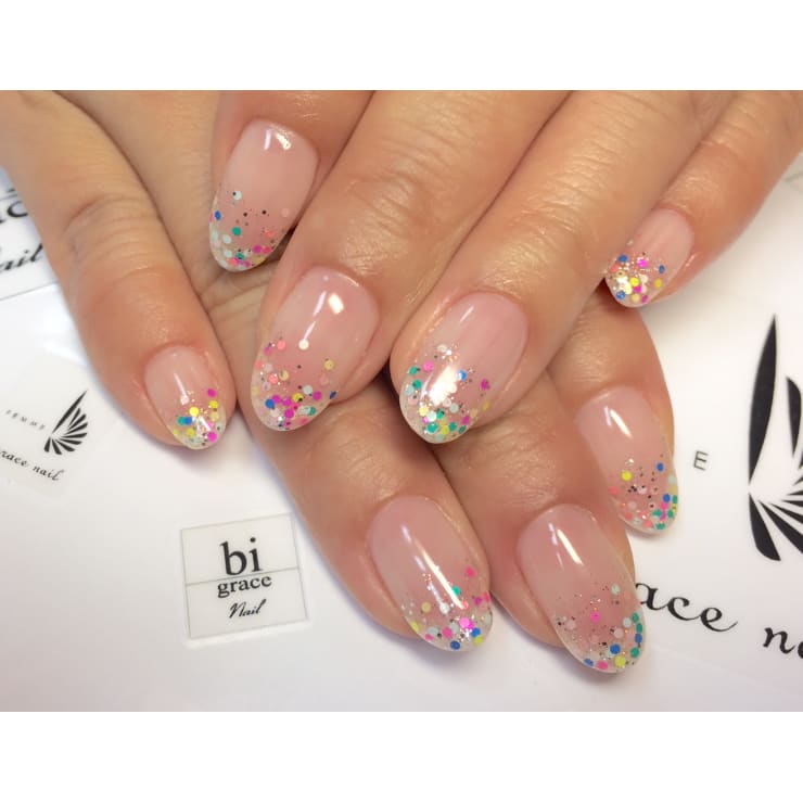 カラフルホロネイル☆￥5980コース | bi.grace nail(ビ グレイスネイル