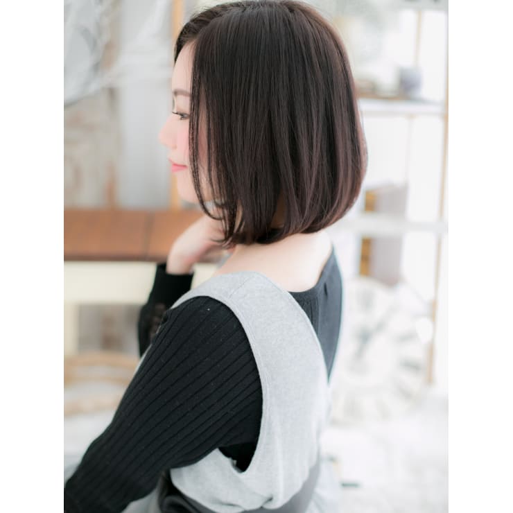 黒髪クラシカルボブ Mod S Hair 越谷 モッズヘア 越谷西口店 髪質改善 縮毛矯正 ヘッドスパ モッズヘア コシガヤニシグチテン のヘアスタイル 美容院 美容室を予約するなら楽天ビューティ