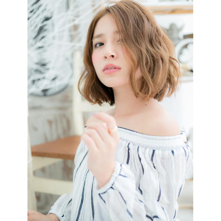 ★★ボブ★★分 抜け感カワイイ☆リラクシーボブ | mod's hair【モッズヘア】越谷/越谷