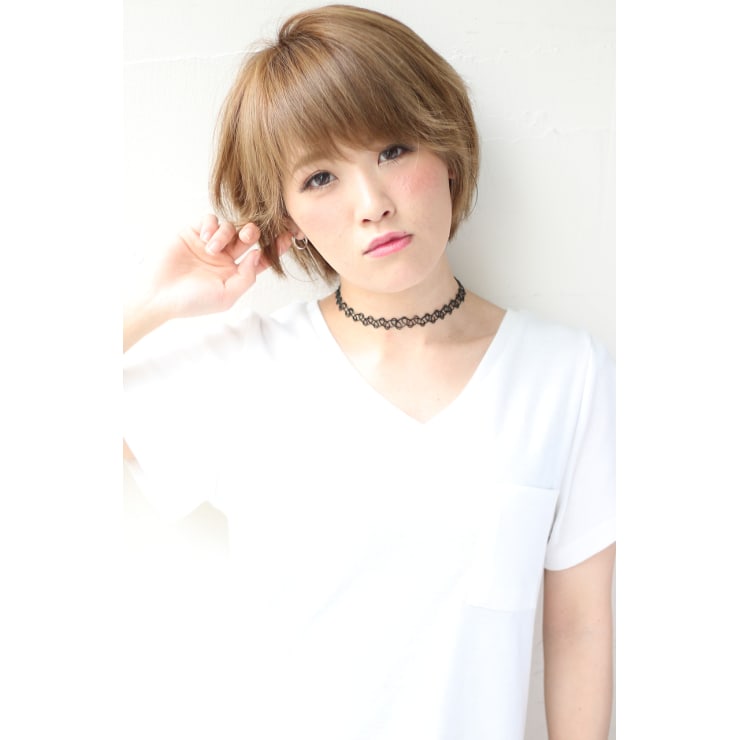 ショートボブ アッシュグレーカラー Hair Make Ars ヘアアンドメイク アルス のヘアスタイル 美容院 美容室を予約するなら楽天ビューティ