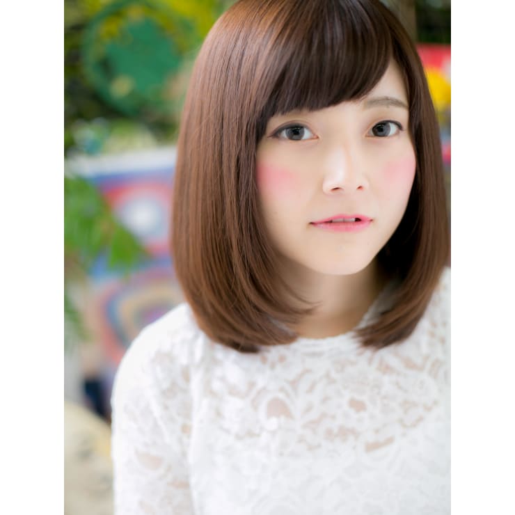 大人かわいい ミディアムツヤストレート Cover Hair Bliss 戸田公園西口店 髪質改善 縮毛矯正 ヘッドスパ カバーヘアブリス トダコウエンニシグチテン のヘアスタイル 美容院 美容室を予約するなら楽天ビューティ
