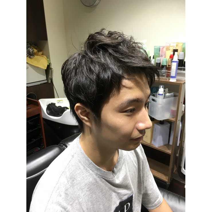 ふんわりパーマメンズカット Trad Barber Style トラッドバーバースタイル のヘアスタイル 美容院 美容室を予約するなら楽天ビューティ