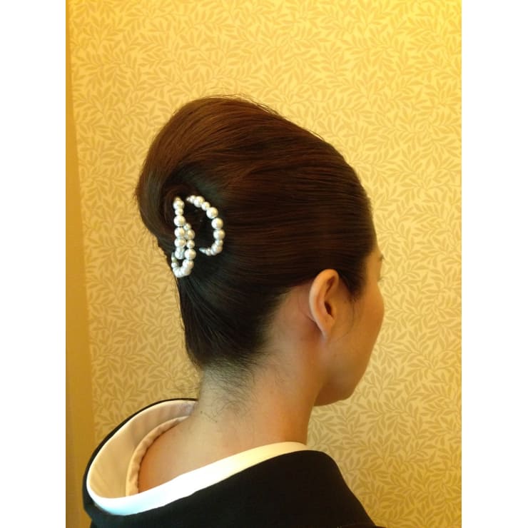 アップ 黒留袖 スタイル Control コントロール のヘアスタイル 美容院 美容室を予約するなら楽天ビューティ