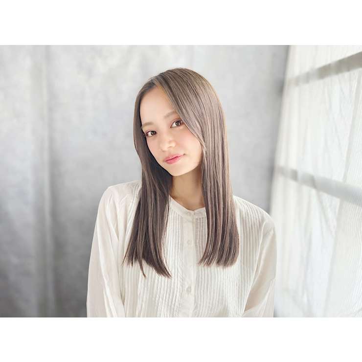 カット ナシードカラー 5700 ロング料金無 白髪染めもok Marbles 横浜店 マーブルズ のこだわり特集 美容院 美容室を予約するなら楽天ビューティ