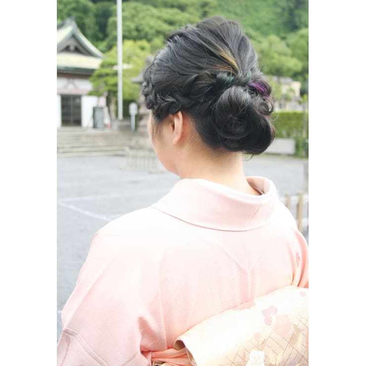 セット 和装ヘアセット Peak Of Hair ピークオブヘア のヘアスタイル 美容院 美容室を予約するなら楽天ビューティ