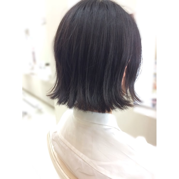 高校生 外ハネボブ Hair Verde ヘアー ヴェルデ のヘアスタイル 美容院 美容室を予約するなら楽天ビューティ