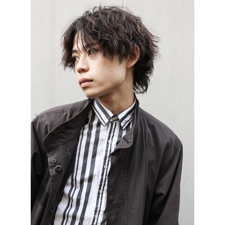 メンズ 最新抜け感ウェーブ無造作ショート Canaan カナン のヘアスタイル 美容院 美容室を予約するなら楽天ビューティ
