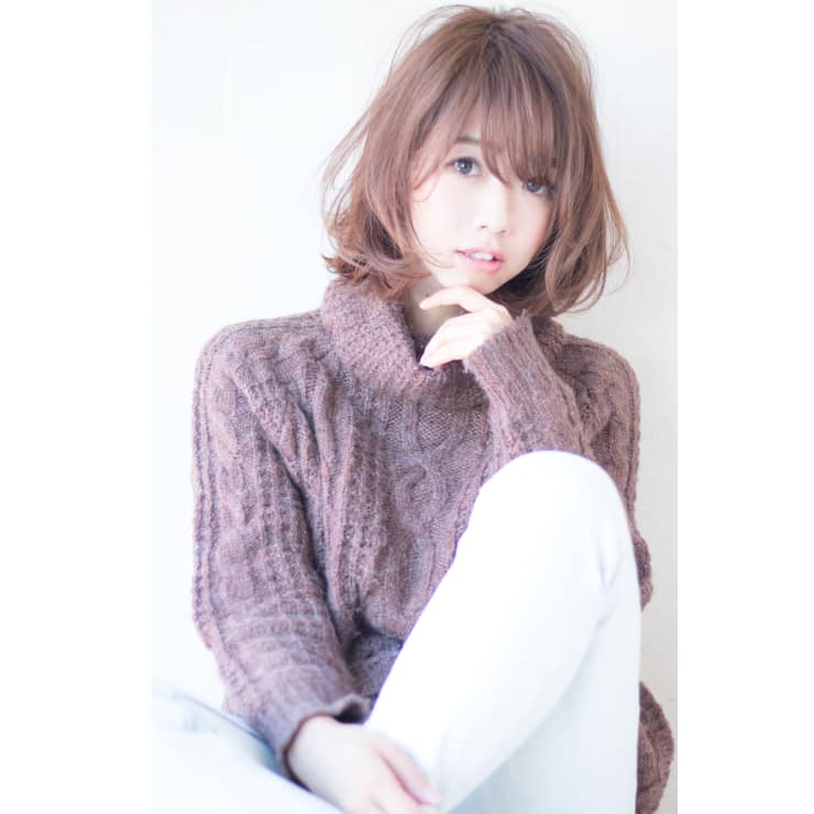 ミックスワンカールフェミニンひし形ボブ AKI-249 | ALICe by AFLOAT