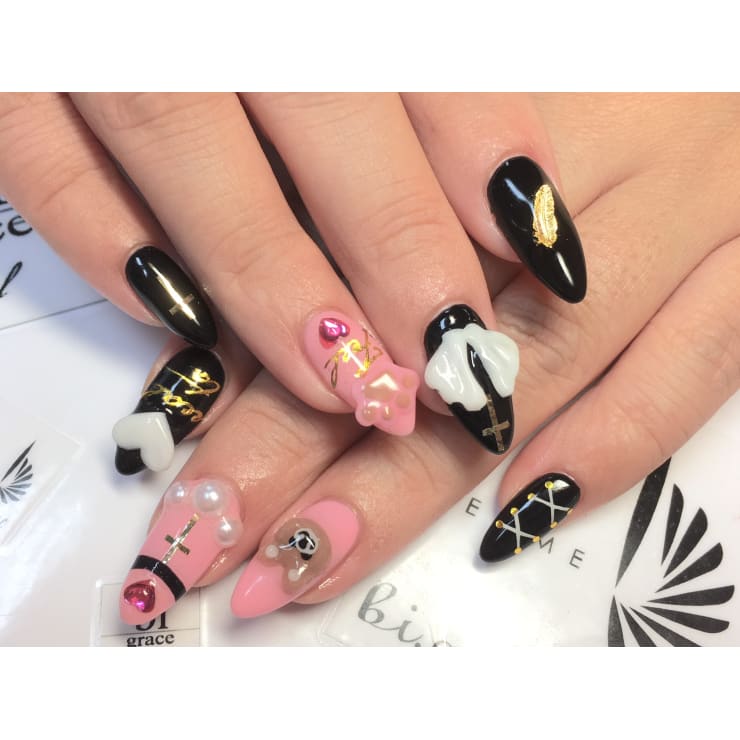 個性派ネイル Bi Grace Nail ビ グレイスネイル のネイルデザイン ネイル まつげサロンを予約するなら楽天ビューティ