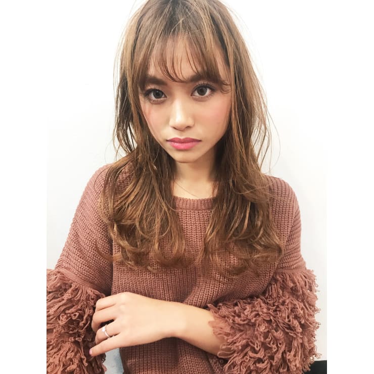 ゆるふわパーマロング T ２６ Lila By Afloat レイラバイアフロート のヘアスタイル 美容院 美容室を予約するなら楽天ビューティ