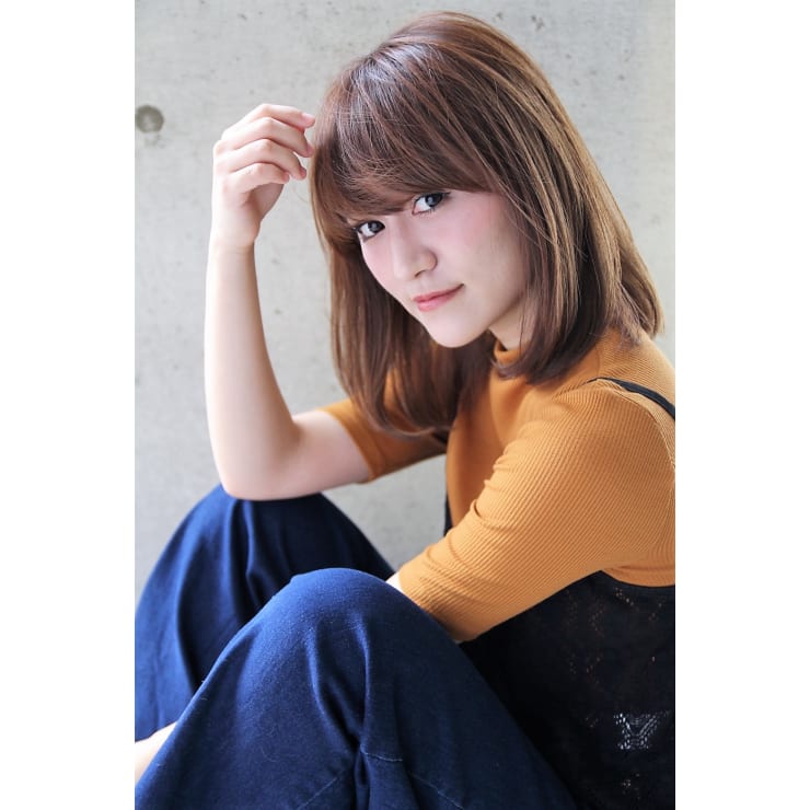 ツヤ感 巻きやすい 肩下ロブ Hair Make Seek 吉祥寺店 ヘアアンドメイクシークキチジョウジテン のヘアスタイル 美容院 美容室を予約するなら楽天ビューティ