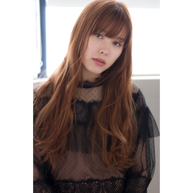 ロング デジタルパーマ ゆるふわ大きめウェーブ Maria By Afloat マリアバイアフロート のヘアスタイル 美容院 美容室を予約するなら楽天ビューティ