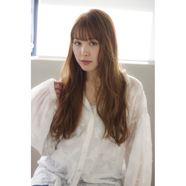 くせ毛風フェアリーウェーブなデジタルパーマロング | Maria by AFLOAT