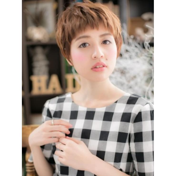 パリジェンヌ風大人かわいい おめかしショート Cover Hair Bliss 大宮西口店 カバーヘアブリス オオミヤニシグチテン のヘアスタイル 美容院 美容室を予約するなら楽天ビューティ