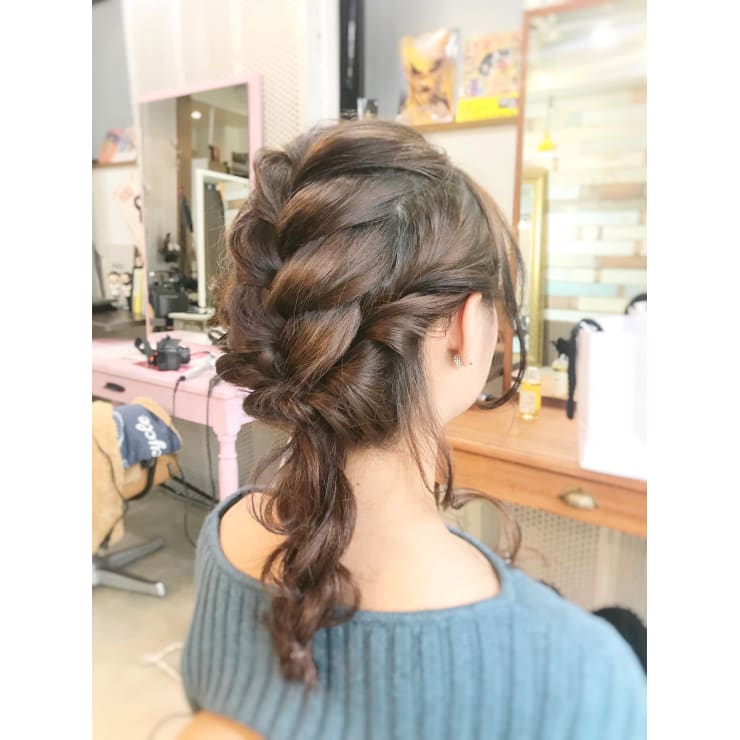 結婚式 卒業式 ヘアアレンジ くせ毛に特化した髪質改善サロン Sora クセゲニトッカシタカミシツカイゼンサロン ソラ のヘアスタイル 美容院 美容室を予約するなら楽天ビューティ