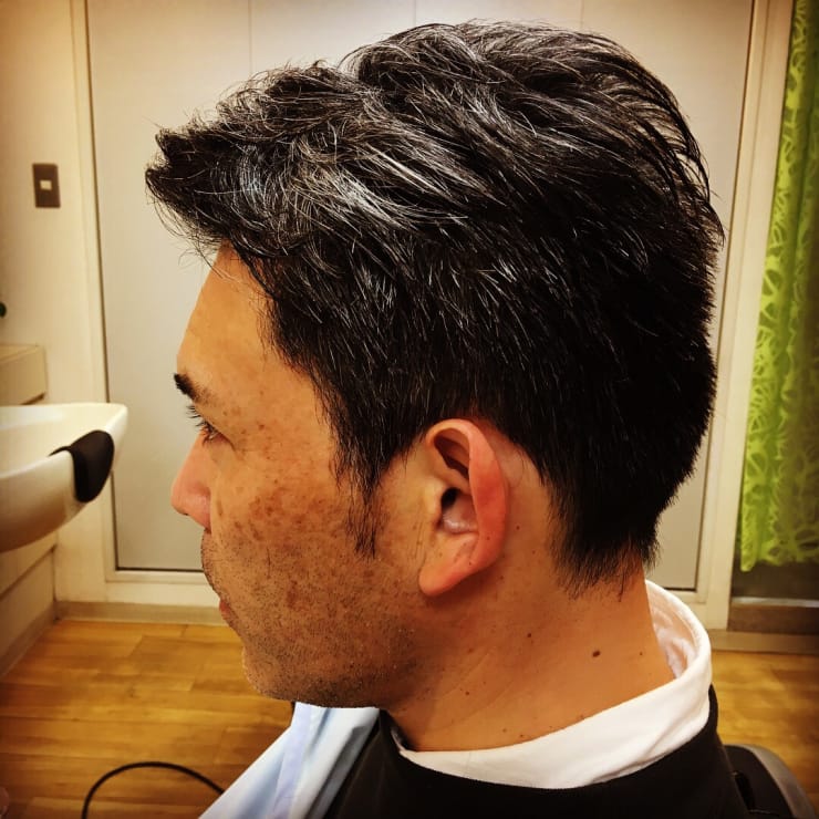 上品な 5番街の曲がり角で人とぶつかっても怒らない紳士ショート ネイルチップ・付け爪