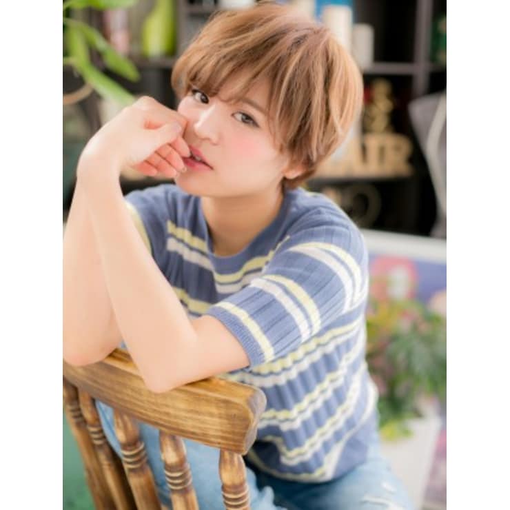 ルーズ 大人かわいい ハンサムショート Cover Hair Bliss 大宮西口店 カバーヘアブリス オオミヤニシグチテン のヘアスタイル 美容院 美容室を予約するなら楽天ビューティ