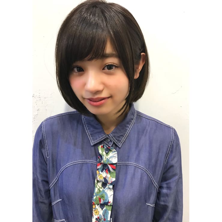 広瀬すず風小顔ボブ Ciel シエル のヘアスタイル 美容院 美容室を予約するなら楽天ビューティ