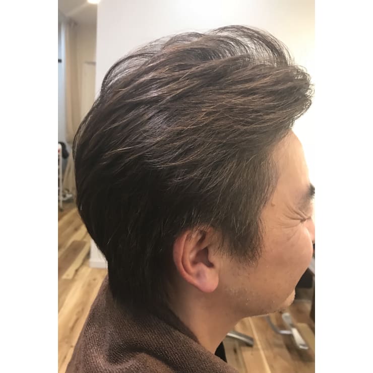 デジタルパーマ ショートヘアver L Ange De Fuji ランジュドフジ のヘアスタイル 美容院 美容室を予約するなら楽天ビューティ