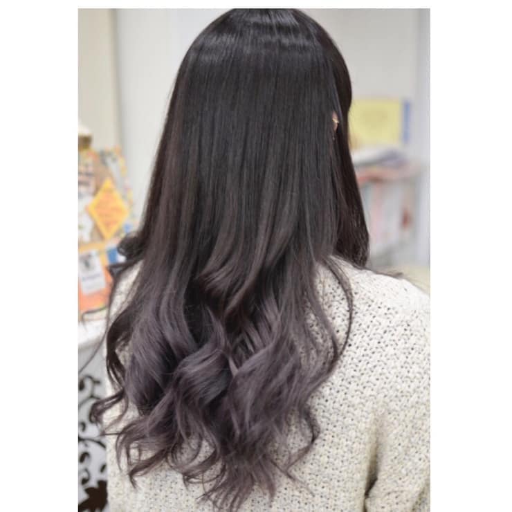 外国人風カラー イルミナラベンダーアッシュグラデーション Hair Design Campus ヘアーデザインキャンパス のヘアスタイル 美容院 美容室を予約するなら楽天ビューティ