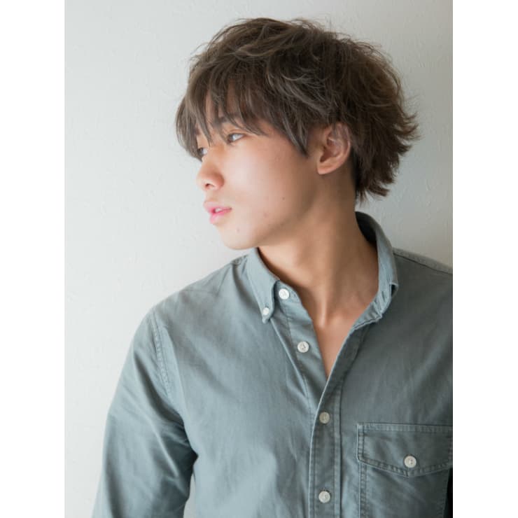 マットカラー クラウドマッシュ 外国人風メンズパーマ Pinot Men S ピノ メンズ のヘアスタイル 美容院 美容室を予約するなら楽天ビューティ