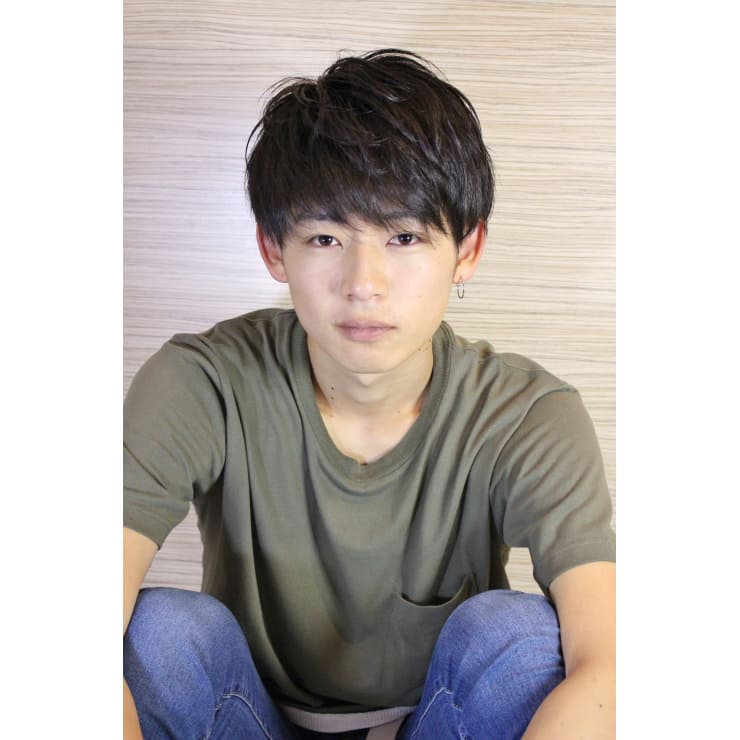 メンズ 黒髪 男子 安定の人気 Albasanz アルバサンス のヘアスタイル 美容院 美容室を予約するなら楽天ビューティ