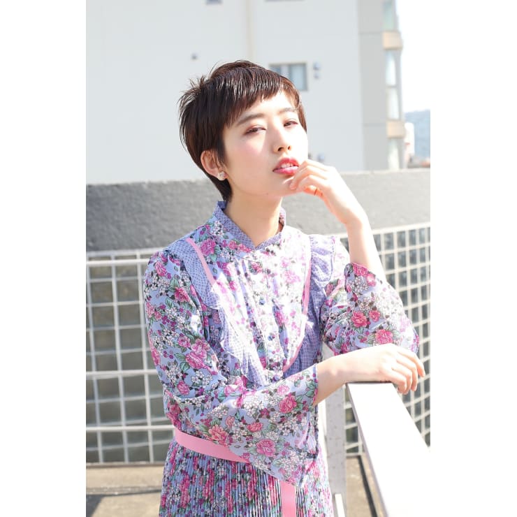 ナチュラルベリーショート Renjishi Aoyama レンジシ のヘアスタイル 美容院 美容室を予約するなら楽天ビューティ