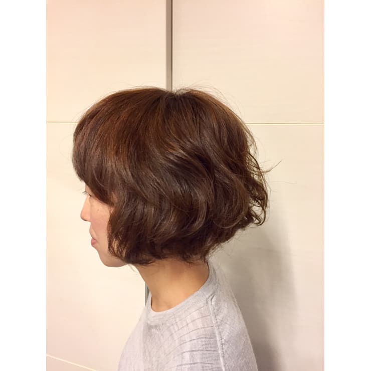 たて巻きショートボブ Purire プリール のヘアスタイル 美容院 美容室を予約するなら楽天ビューティ