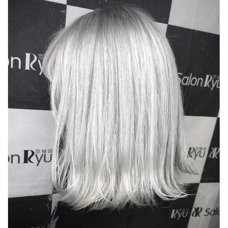 究極☆プラチナホワイトカラー☆艶髪 | SalonRyu Kyogoku(サロン