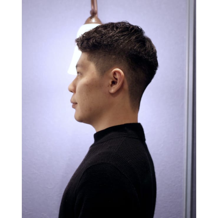 ワイルドクラシカルなタンタンヘアー グレイスフルバーバー 赤坂見附店 グレイスフルバーバーアカサカミツケテン のヘアスタイル 美容院 美容室を予約するなら楽天ビューティ