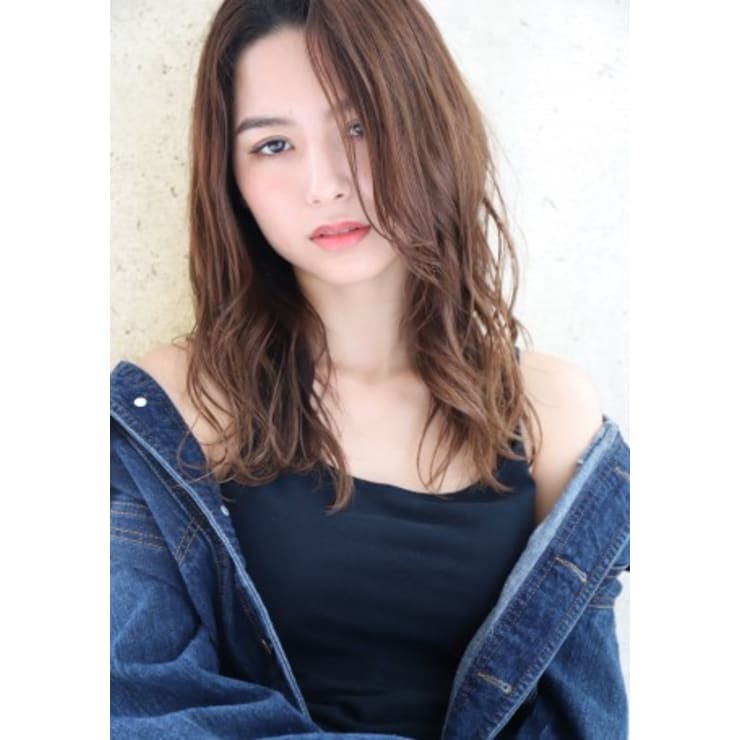 Seek かきあげ前髪 ラフロング Hair Make Seek 立川店 ヘアーアンドメイクシークタチカワテン のヘアスタイル 美容院 美容室を予約するなら楽天ビューティ