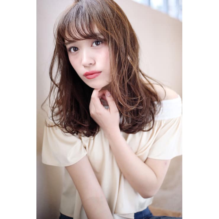 低温デジタルパーマ大人ひし形シルエットロング Maria By Afloat マリアバイアフロート のヘアスタイル 美容院 美容室を予約するなら楽天ビューティ