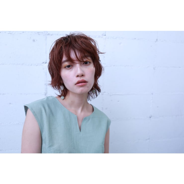 バング長めのショートヘア Battery Hair Make 御幣島店 バッテリーヘアアンドメイクミテジマテン のヘアスタイル 美容院 美容室を予約するなら楽天ビューティ