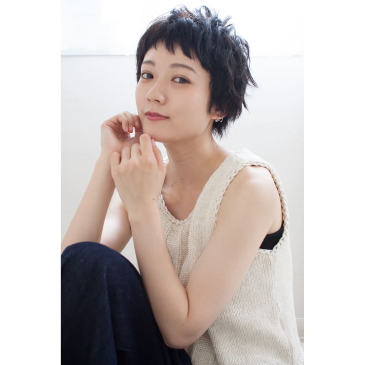 オン眉ベリーショート Louimadna服部 Louimadna栄 ルイマダーナ のヘアスタイル 美容院 美容室を予約するなら楽天ビューティ