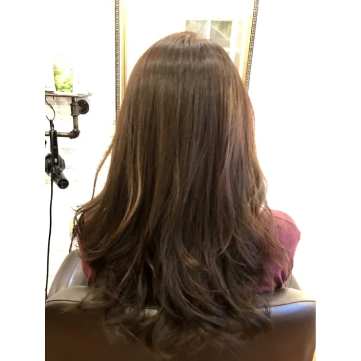 ツヤが自慢のストレートデジタルパーマ 髪質改善縮毛矯正専門店 Atelier Mim アトリエミム のヘアスタイル 美容院 美容室を予約するなら楽天ビューティ