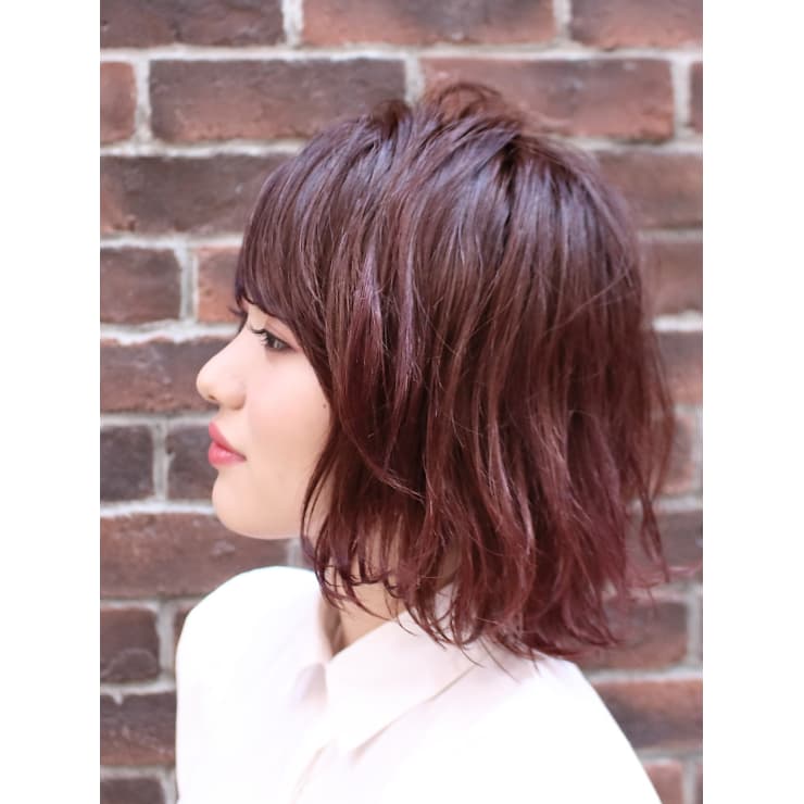ピンクアッシュ ノーブルショート Shiseido認定サロンa Gland Tetra野田阪神 アグランテトラノダハンシン のヘアスタイル 美容院 美容室を予約するなら楽天ビューティ
