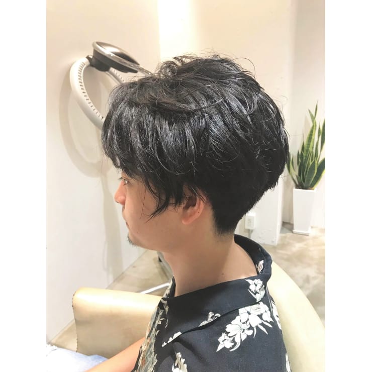 サイドは２ブロック バックは際だけ刈り上げたショートスタイル Hair Make Opsis オプシス のヘアスタイル 美容院 美容室を予約するなら楽天ビューティ