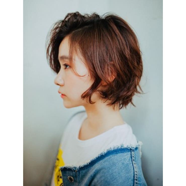 くせ毛風カジュアルショートボブ Ingrove 木更津店 イングローブ のヘアスタイル 美容院 美容室を予約するなら楽天ビューティ