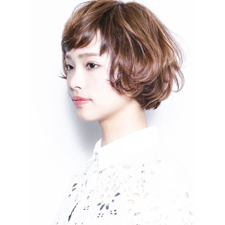 マッシュショート パーマスタイル Three By Keep 尾山台 スリー バイ キープ オヤマダイ のヘアスタイル 美容院 美容室を予約するなら楽天ビューティ