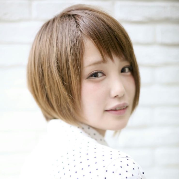 ストレートショートボブ Grandbeaute Toyama グランボーテトヤマ のヘアスタイル 美容院 美容室を予約するなら楽天ビューティ