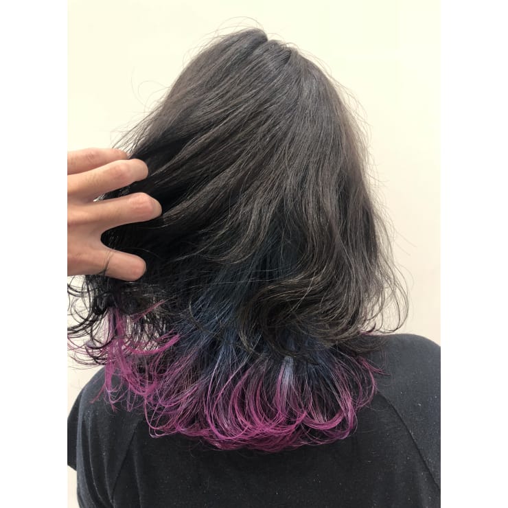 ビビットインナーグラデーション Mode K S Amyu 厚木店 モードケイズアミューアツギテン のヘアスタイル 美容院 美容室を予約するなら楽天ビューティ