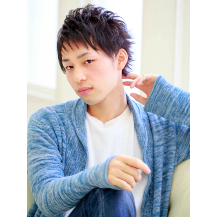 オシャレメンズ必須のビジネス パーマスタイル Helme なんばマルイ エルメ ナンバマルイ のヘアスタイル 美容院 美容室を予約するなら楽天ビューティ