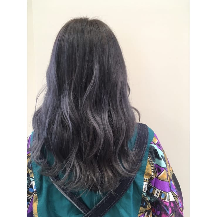 暗めバイオレットグラデーション Mode K S Amyu 厚木店 モードケイズアミューアツギテン のヘアスタイル 美容院 美容室を予約するなら楽天ビューティ