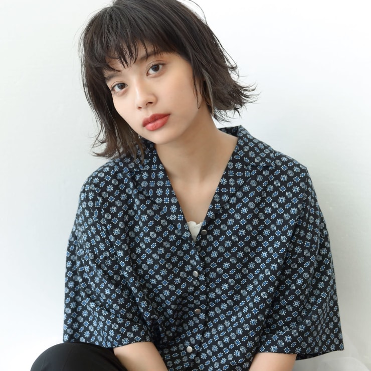 ザクザクの前髪で重くないグレージュボブ Vicca 南青山店 ヴィッカミナミアオヤマテン のヘアスタイル 美容院 美容室を予約するなら楽天ビューティ