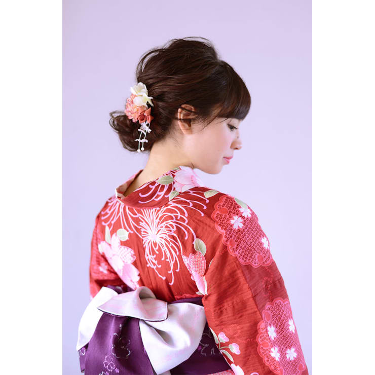 浴衣アレンジ 襟足すっきりの正統派アップヘア Hair Make Earth 綾瀬店 ヘアメイクアース アヤセテン のヘアスタイル 美容院 美容室を予約するなら楽天ビューティ