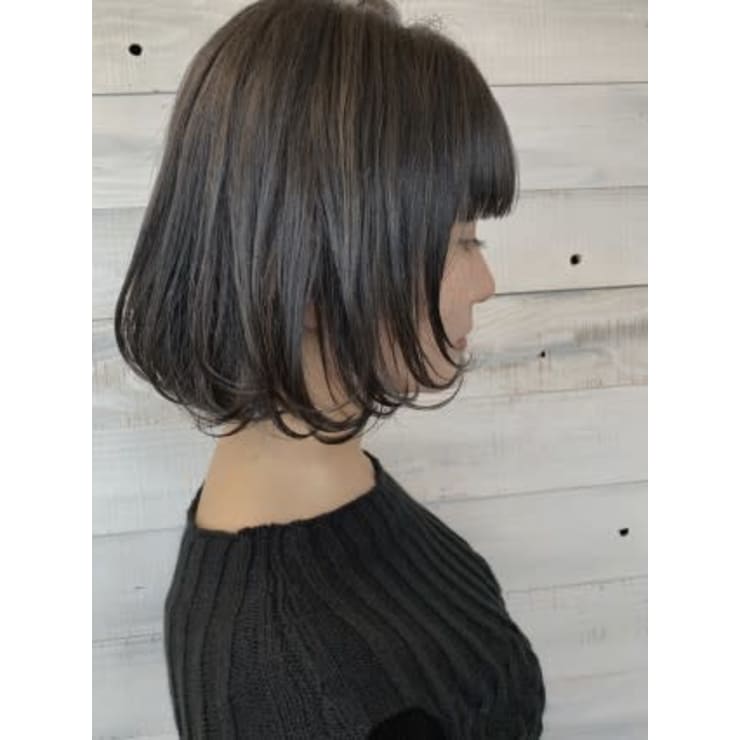 軽めボブでハイライトローライトカラー Mag サロンギャラリー マグサロンギャラリー のヘアスタイル 美容院 美容室を予約するなら楽天ビューティ