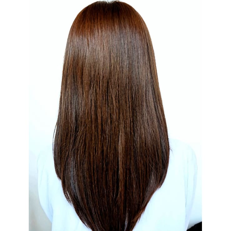 潤うつやつやのセミロングストレート Hair Make Flencia ヘアメイクフレンシア のヘアスタイル 美容院 美容室を予約するなら楽天ビューティ