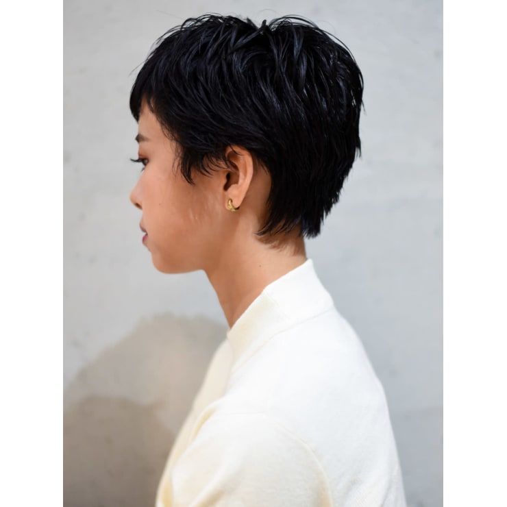 Snobrico ノージェンダー ミニマムショート Snob Rico スノッブ リコ のヘアスタイル 美容院 美容室を予約するなら楽天ビューティ